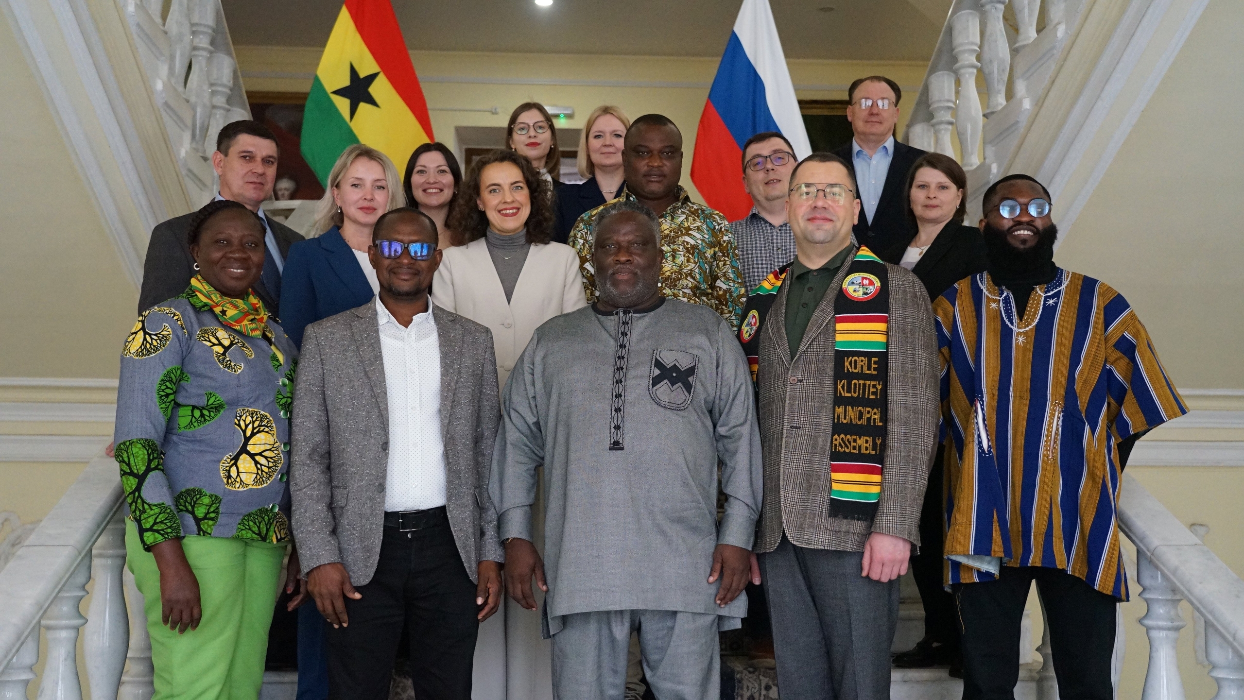 Круглый стол «Развитие российско-ганского сотрудничества в области образования, науки и культуры» прошел в Державинском фото анонса