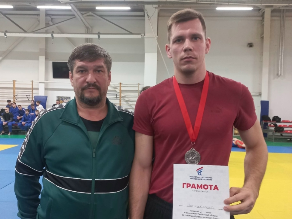 Студент Института – призер Чемпионата Тамбовской области по греко-римской борьбе